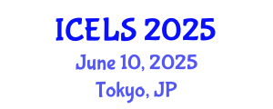 International Conference on Education and Learning Sciences (ICELS) June 10, 2025 - Tokyo, Japan