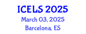 International Conference on Education and Learning Sciences (ICELS) March 03, 2025 - Barcelona, Spain