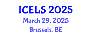 International Conference on Education and Learning Sciences (ICELS) March 29, 2025 - Brussels, Belgium