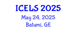 International Conference on Education and Learning Sciences (ICELS) May 24, 2025 - Batumi, Georgia