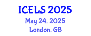International Conference on Education and Learning Sciences (ICELS) May 24, 2025 - London, United Kingdom