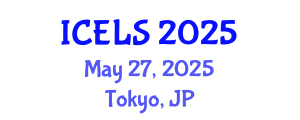 International Conference on Education and Learning Sciences (ICELS) May 27, 2025 - Tokyo, Japan