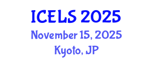 International Conference on Education and Learning Sciences (ICELS) November 15, 2025 - Kyoto, Japan
