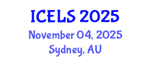 International Conference on Education and Learning Sciences (ICELS) November 04, 2025 - Sydney, Australia