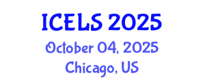 International Conference on Education and Learning Sciences (ICELS) October 04, 2025 - Chicago, United States