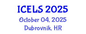 International Conference on Education and Learning Sciences (ICELS) October 04, 2025 - Dubrovnik, Croatia