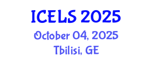 International Conference on Education and Learning Sciences (ICELS) October 04, 2025 - Tbilisi, Georgia