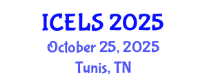 International Conference on Education and Learning Sciences (ICELS) October 25, 2025 - Tunis, Tunisia
