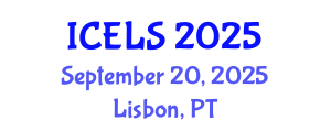 International Conference on Education and Learning Sciences (ICELS) September 20, 2025 - Lisbon, Portugal