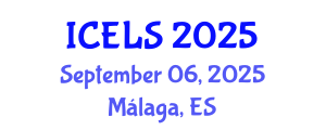 International Conference on Education and Learning Sciences (ICELS) September 06, 2025 - Málaga, Spain