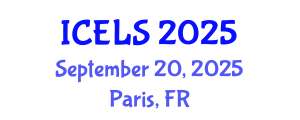 International Conference on Education and Learning Sciences (ICELS) September 20, 2025 - Paris, France