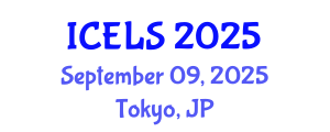 International Conference on Education and Learning Sciences (ICELS) September 09, 2025 - Tokyo, Japan