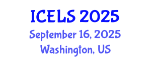 International Conference on Education and Learning Sciences (ICELS) September 16, 2025 - Washington, United States
