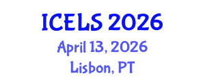 International Conference on Education and Learning Sciences (ICELS) April 13, 2026 - Lisbon, Portugal International Conference on Education and Learning Sciences (ICELS) April 13, 2026 - Lisbon, Portugal
