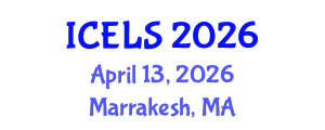 International Conference on Education and Learning Sciences (ICELS) April 13, 2026 - Marrakesh, Morocco International Conference on Education and Learning Sciences (ICELS) April 13, 2026 - Marrakesh, Morocco