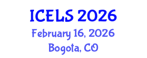 International Conference on Education and Learning Sciences (ICELS) February 16, 2026 - Bogota, Colombia