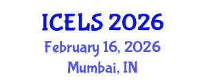 International Conference on Education and Learning Sciences (ICELS) February 16, 2026 - Mumbai, India