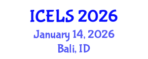 International Conference on Education and Learning Sciences (ICELS) January 14, 2026 - Bali, Indonesia