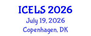 International Conference on Education and Learning Sciences (ICELS) July 19, 2026 - Copenhagen, Denmark International Conference on Education and Learning Sciences (ICELS) July 19, 2026 - Copenhagen, Denmark
