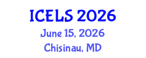 International Conference on Education and Learning Sciences (ICELS) June 15, 2026 - Chisinau, Republic of Moldova International Conference on Education and Learning Sciences (ICELS) June 15, 2026 - Chisinau, Republic of Moldova