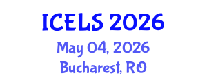 International Conference on Education and Learning Sciences (ICELS) May 04, 2026 - Bucharest, Romania International Conference on Education and Learning Sciences (ICELS) May 04, 2026 - Bucharest, Romania
