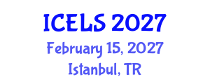 International Conference on Education and Learning Sciences (ICELS) February 15, 2027 - Istanbul, Turkey International Conference on Education and Learning Sciences (ICELS) February 15, 2027 - Istanbul, Turkey