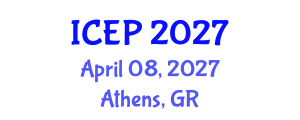 International Conference on Education and Pedagogy (ICEP) April 08, 2027 - Athens, Greece International Conference on Education and Pedagogy (ICEP) April 08, 2027 - Athens, Greece
