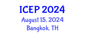 International Conference on Education and Poverty (ICEP) August 15, 2024 - Bangkok, Thailand