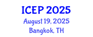 International Conference on Education and Poverty (ICEP) August 19, 2025 - Bangkok, Thailand