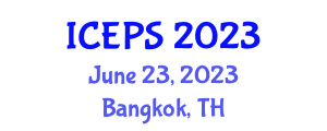 International Conference on Education and Psychological Sciences (ICEPS) June 23, 2023 - Bangkok, Thailand
