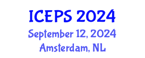 International Conference on Education and Psychological Sciences (ICEPS) September 12, 2024 - Amsterdam, Netherlands