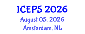 International Conference on Education and Psychological Sciences (ICEPS) August 05, 2026 - Amsterdam, Netherlands