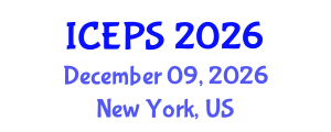 International Conference on Education and Psychological Sciences (ICEPS) December 09, 2026 - New York, United States International Conference on Education and Psychological Sciences (ICEPS) December 09, 2026 - New York, United States