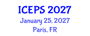 International Conference on Education and Psychological Sciences (ICEPS) January 25, 2027 - Paris, France International Conference on Education and Psychological Sciences (ICEPS) January 25, 2027 - Paris, France
