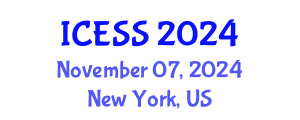 International Conference on Education and Social Change (ICESS) November 07, 2024 - New York, United States