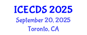 International Conference on Education, Cultural and Disability Studies (ICECDS) September 20, 2025 - Toronto, Canada