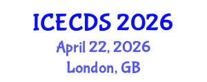 International Conference on Education, Cultural and Disability Studies (ICECDS) April 22, 2026 - London, United Kingdom