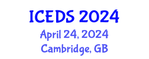 International Conference on Education Development and Studies (ICEDS) April 24, 2024 - Cambridge, United Kingdom