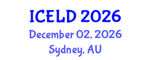 International Conference on Education, Learning and Development (ICELD) December 02, 2026 - Sydney, Australia International Conference on Education, Learning and Development (ICELD) December 02, 2026 - Sydney, Australia