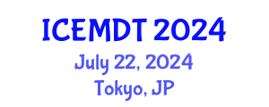 International Conference on Education Media Design and Technology (ICEMDT) July 22, 2024 - Tokyo, Japan