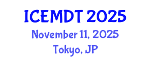 International Conference on Education Media Design and Technology (ICEMDT) November 11, 2025 - Tokyo, Japan