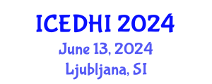 International Conference on Education of the Deaf and Hearing Impaired (ICEDHI) June 10, 2024 - Ljubljana, Slovenia