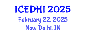 International Conference on Education of the Deaf and Hearing Impaired (ICEDHI) February 22, 2025 - New Delhi, India