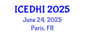 International Conference on Education of the Deaf and Hearing Impaired (ICEDHI) June 24, 2025 - Paris, France