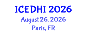 International Conference on Education of the Deaf and Hearing Impaired (ICEDHI) August 26, 2026 - Paris, France