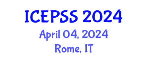 International Conference on Education, Policy and Social Sciences (ICEPSS) April 04, 2024 - Rome, Italy