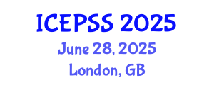 International Conference on Education, Policy and Social Sciences (ICEPSS) June 28, 2025 - London, United Kingdom