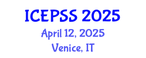 International Conference on Education, Psychology and Social Sciences (ICEPSS) April 12, 2025 - Venice, Italy