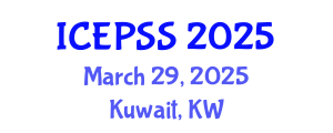 International Conference on Education, Psychology and Social Sciences (ICEPSS) March 29, 2025 - Kuwait, Kuwait