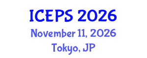 International Conference on Education, Psychology and Society (ICEPS) November 11, 2026 - Tokyo, Japan